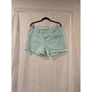 Unionbay Mint Green Mid-Rise Utility Shorts